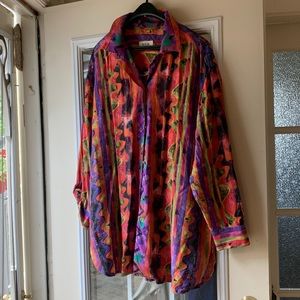 Rouie flowy colourful blouse